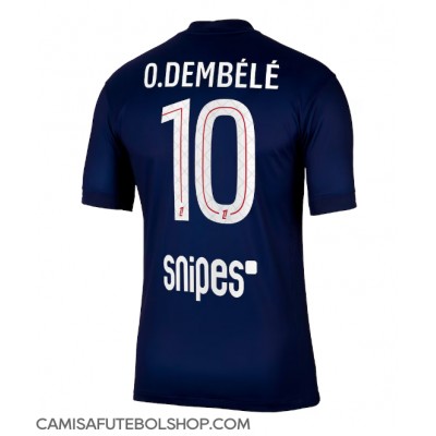 Camisa de time de futebol Paris Saint-Germain Ousmane Dembele #10 Replicas 1º Equipamento 2025-26 Manga Curta Camisa de time de futebol Paris Saint-Germain Ousmane Dembele #10 Replicas 1º Equipamento 2025-26 Manga Curta
